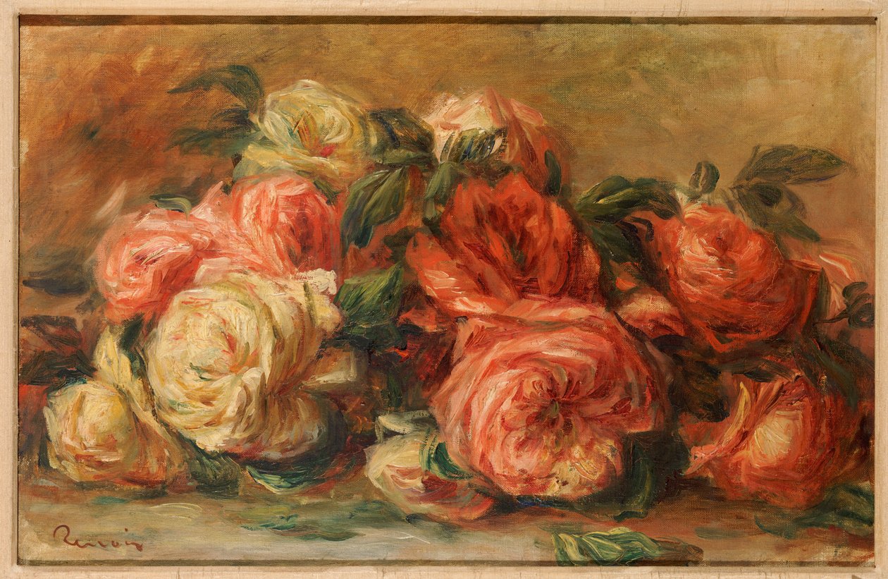 Vyřazené růže od Pierre Auguste Renoir