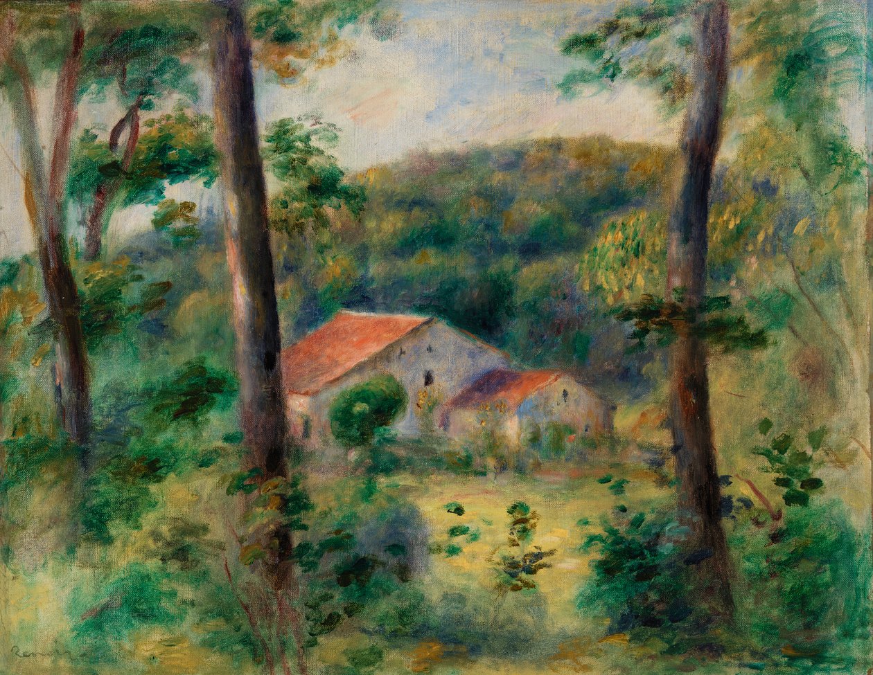 Okolí Briey od Pierre Auguste Renoir