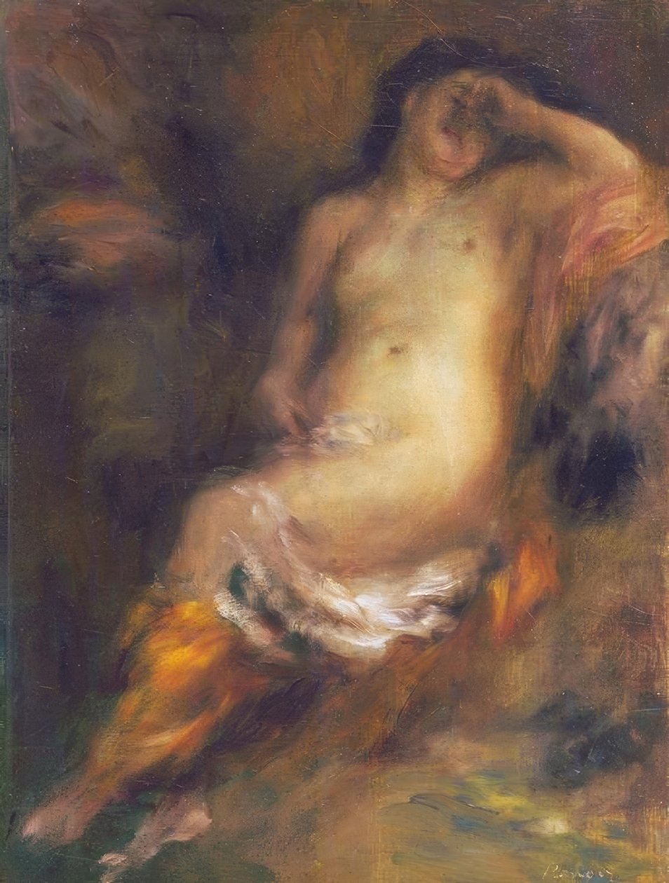 Koupající se ztraceni ve spánku od Pierre Auguste Renoir
