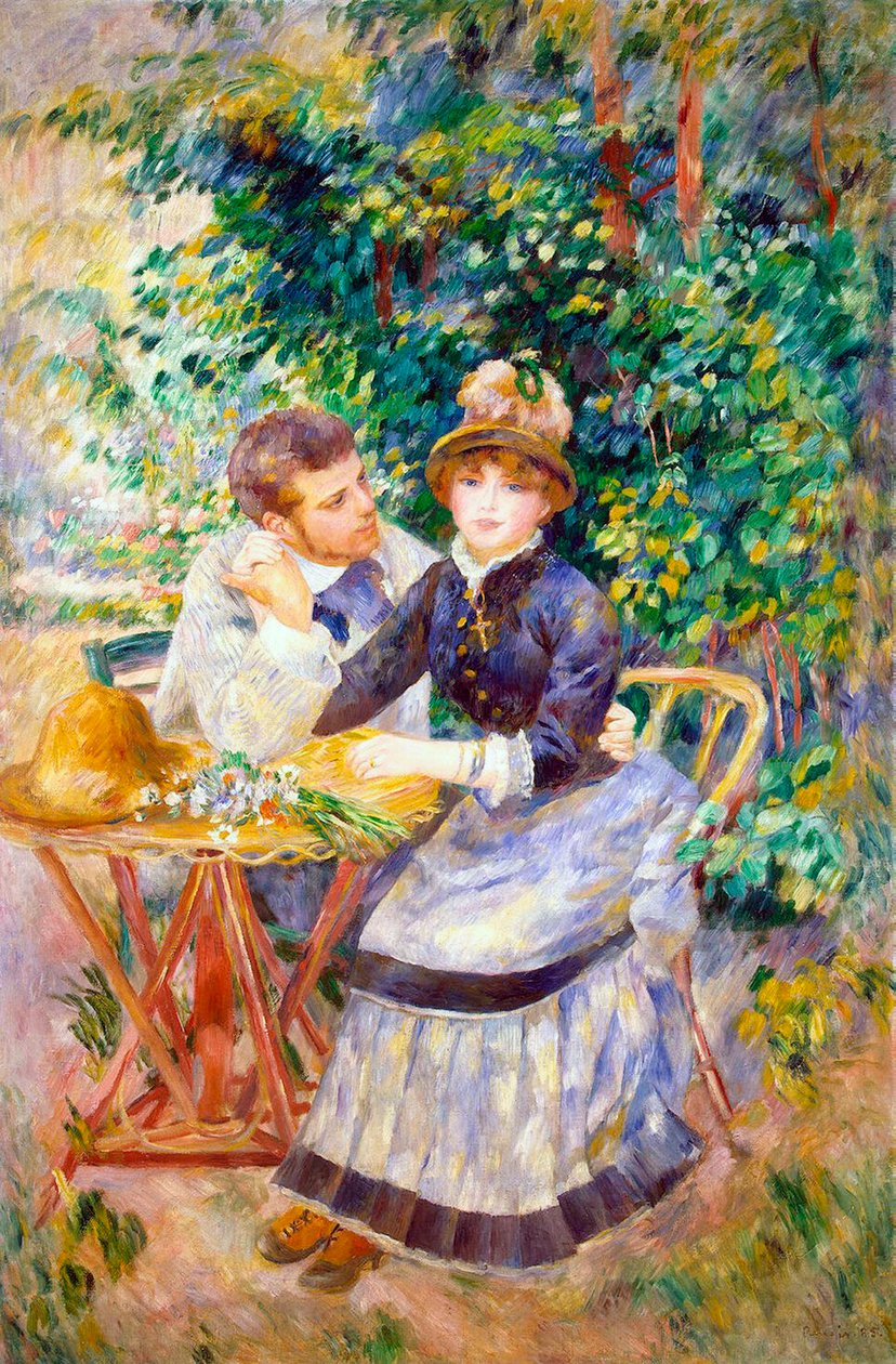 V zahradě, 1885. od Pierre Auguste Renoir