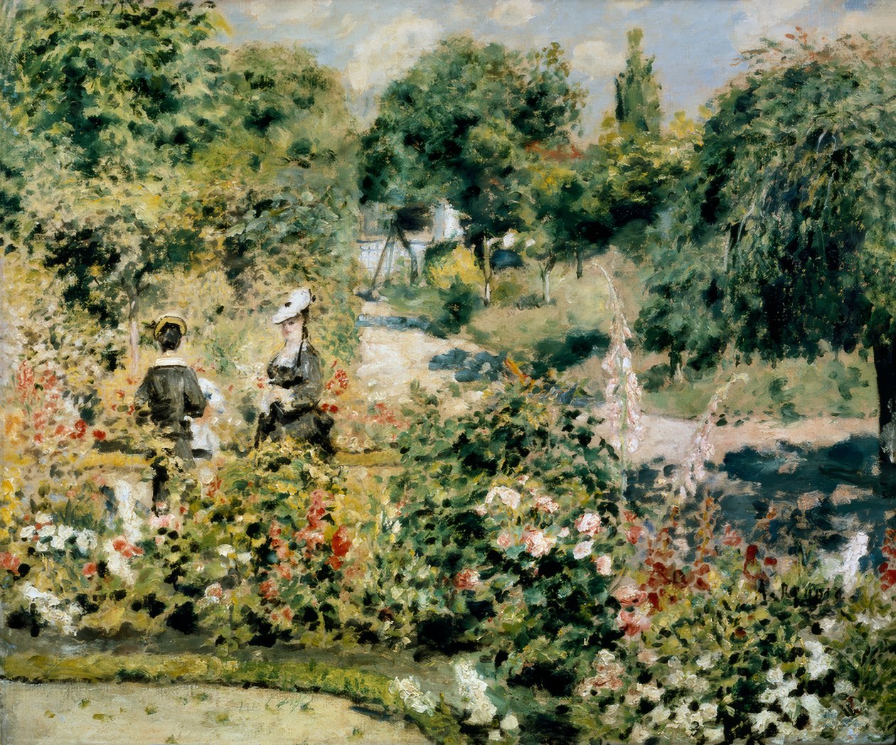 Zahrada ve Fontenay od Pierre Auguste Renoir
