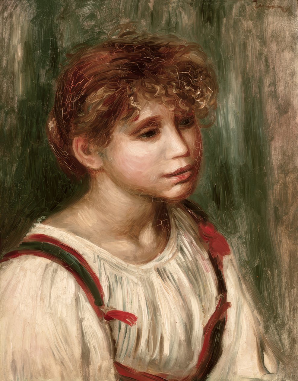 Mladý Breton. od Pierre Auguste Renoir
