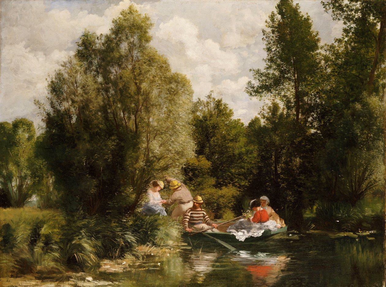 Pohádkový rybník od Pierre Auguste Renoir