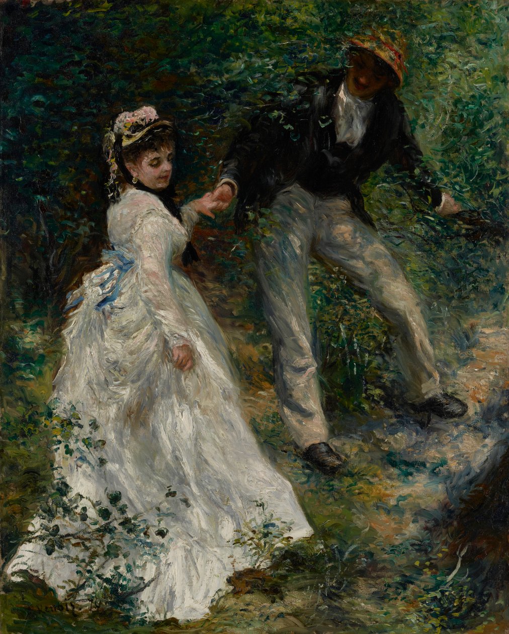 Chůze od Pierre Auguste Renoir