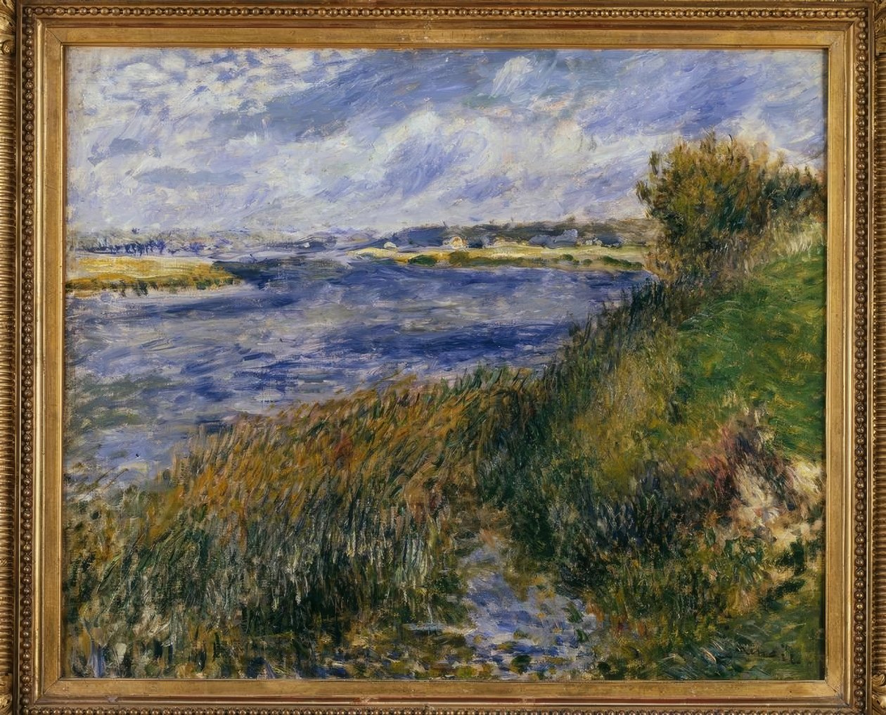 Seina v Champrosay od Pierre Auguste Renoir