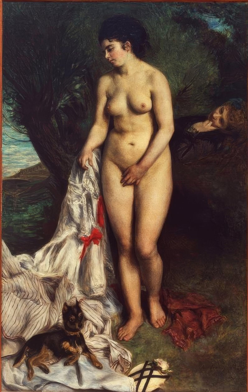 Koupač s gryfem od Pierre Auguste Renoir
