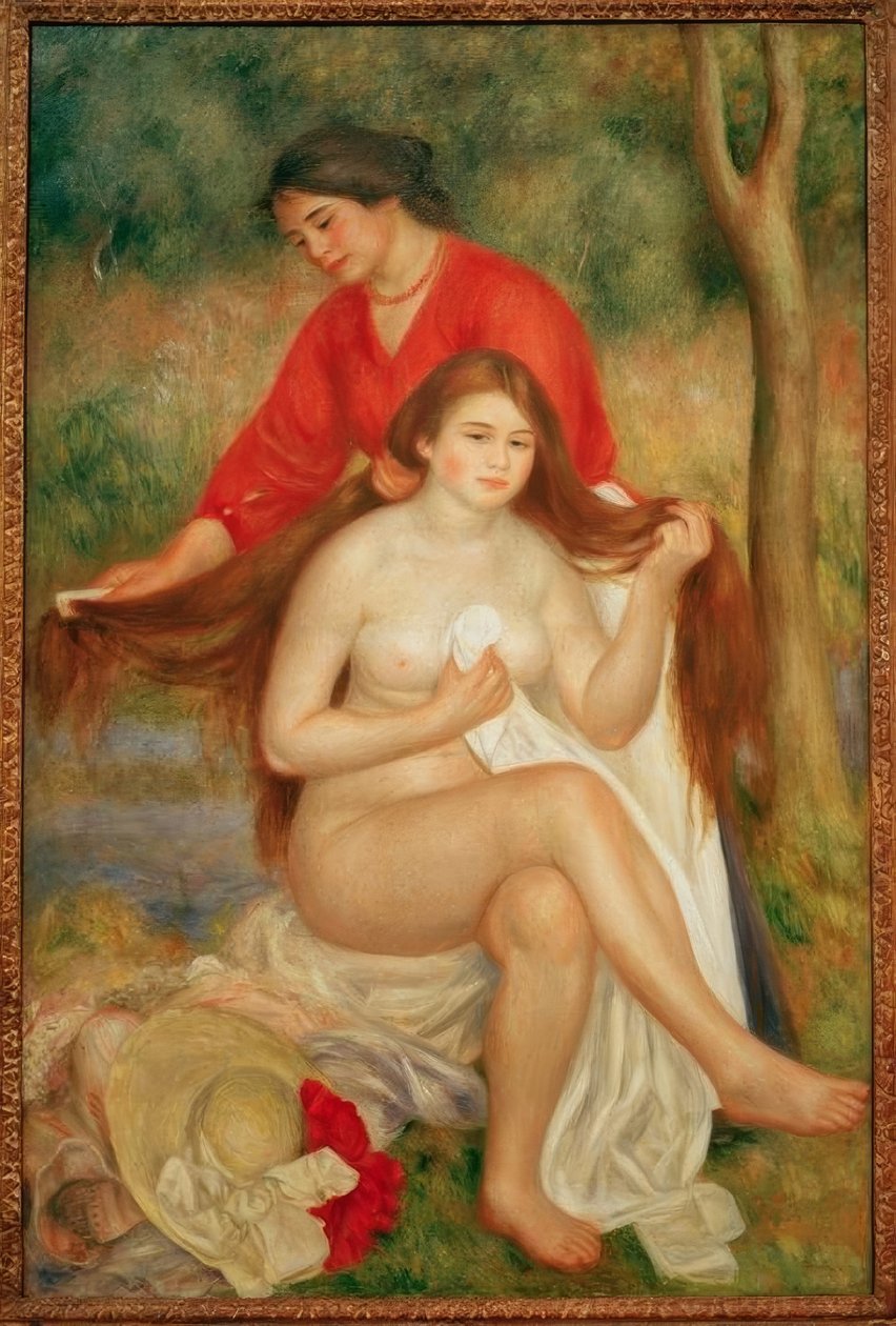 Záchod od Pierre Auguste Renoir