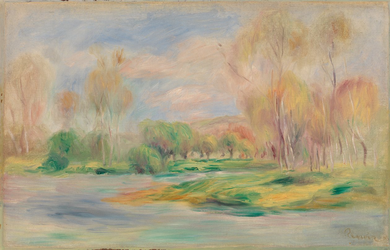 Krajina od Pierre Auguste Renoir