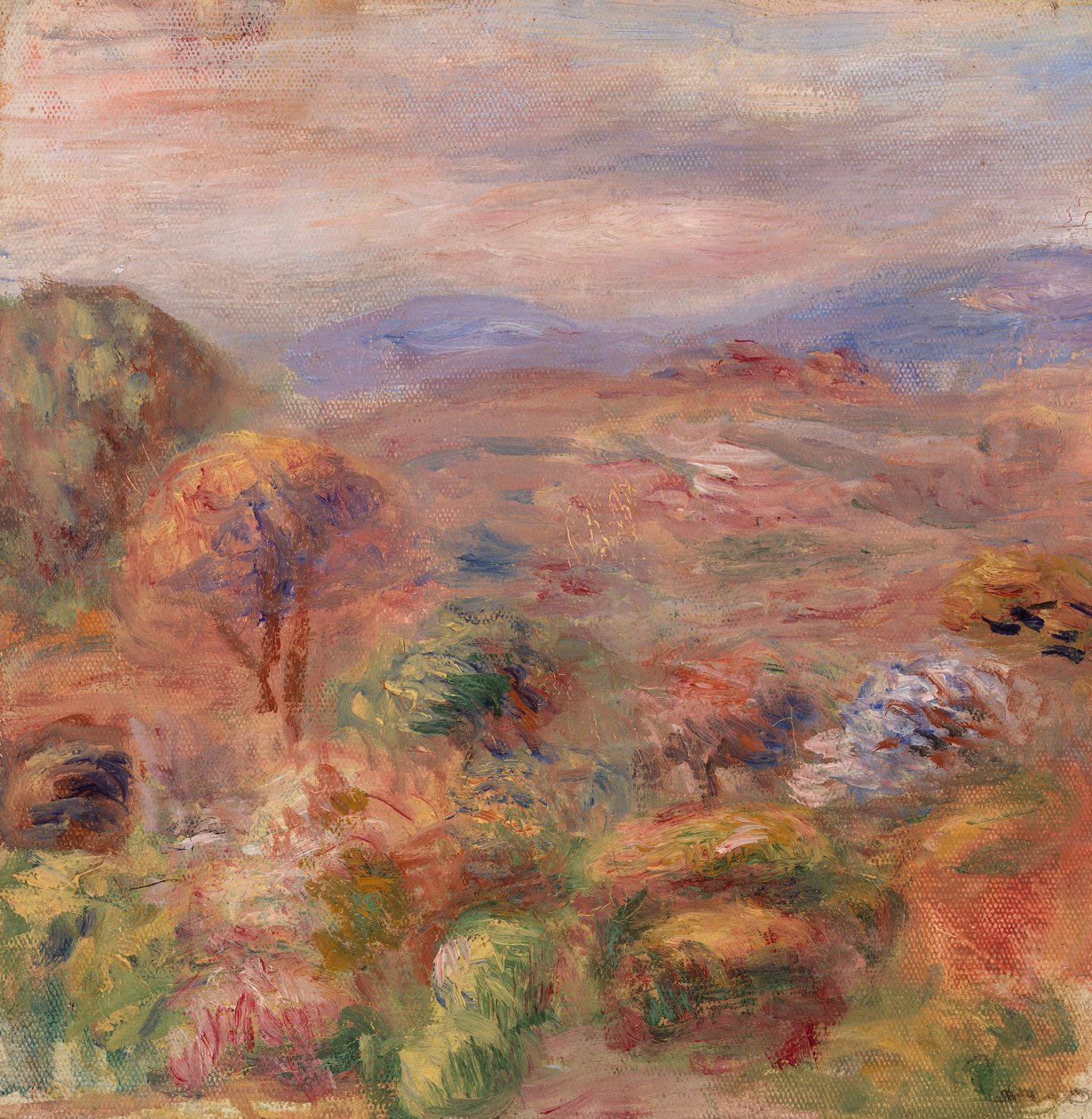Krajina od Pierre Auguste Renoir