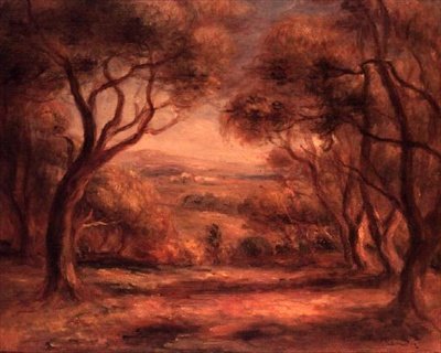 Krajina od Pierre Auguste Renoir