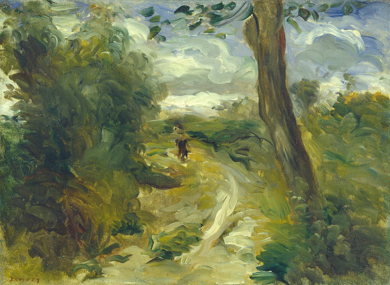 Krajina mezi bouřemi, 18741875. od Pierre Auguste Renoir