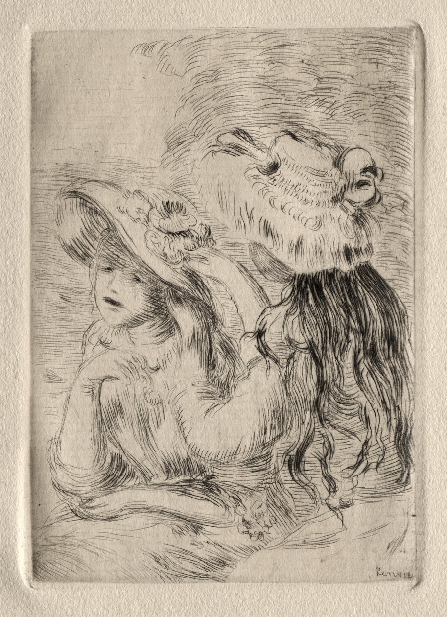 Le Chapeau epinglé (lept) od Pierre Auguste Renoir