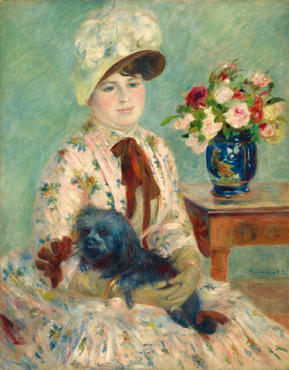 Slečna Charlotte Berthier, 1883. od Pierre Auguste Renoir