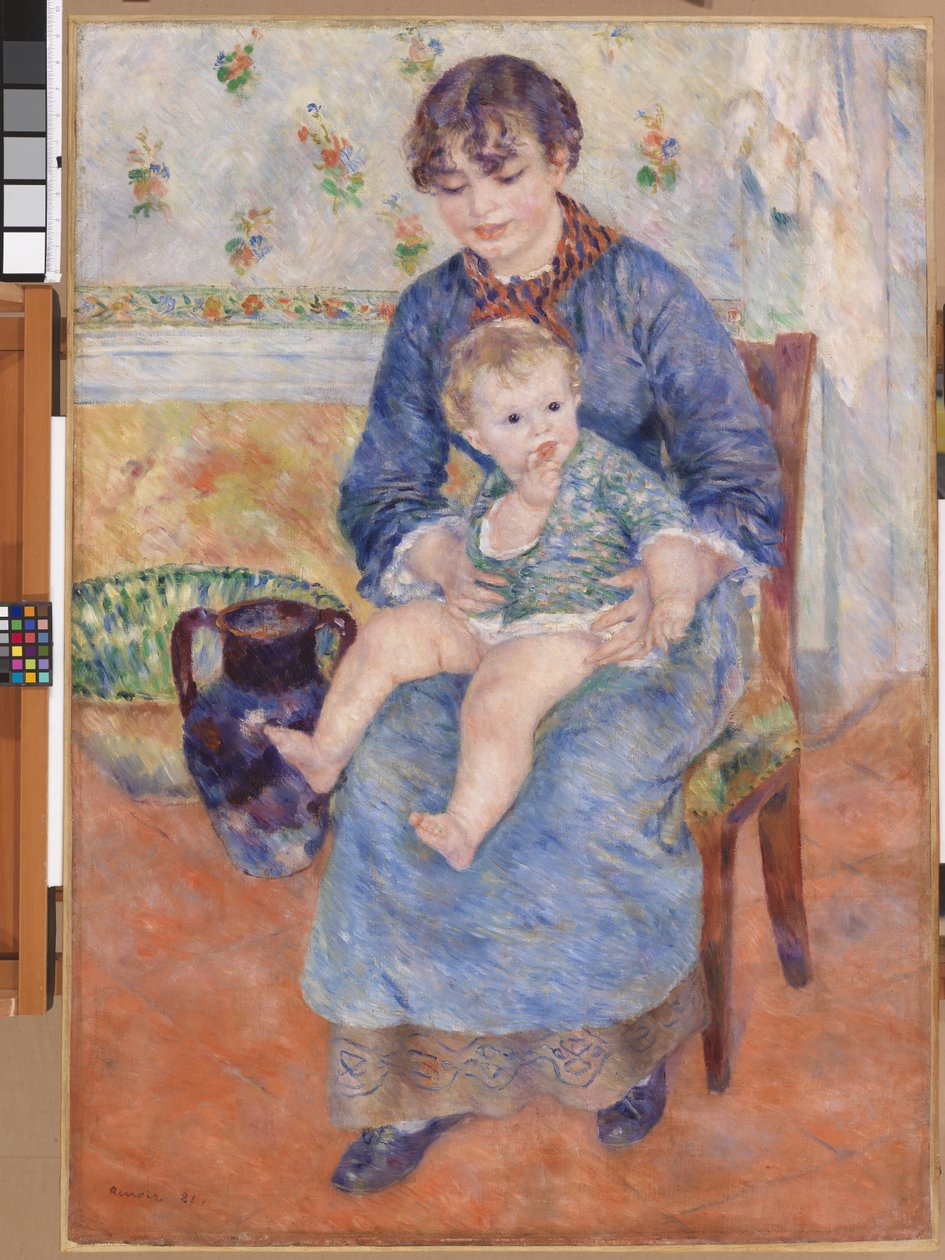 Matka a dítě od Pierre Auguste Renoir