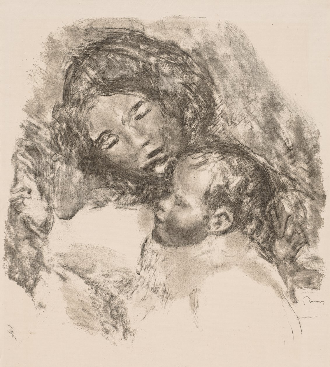 Mateřství od Pierre Auguste Renoir