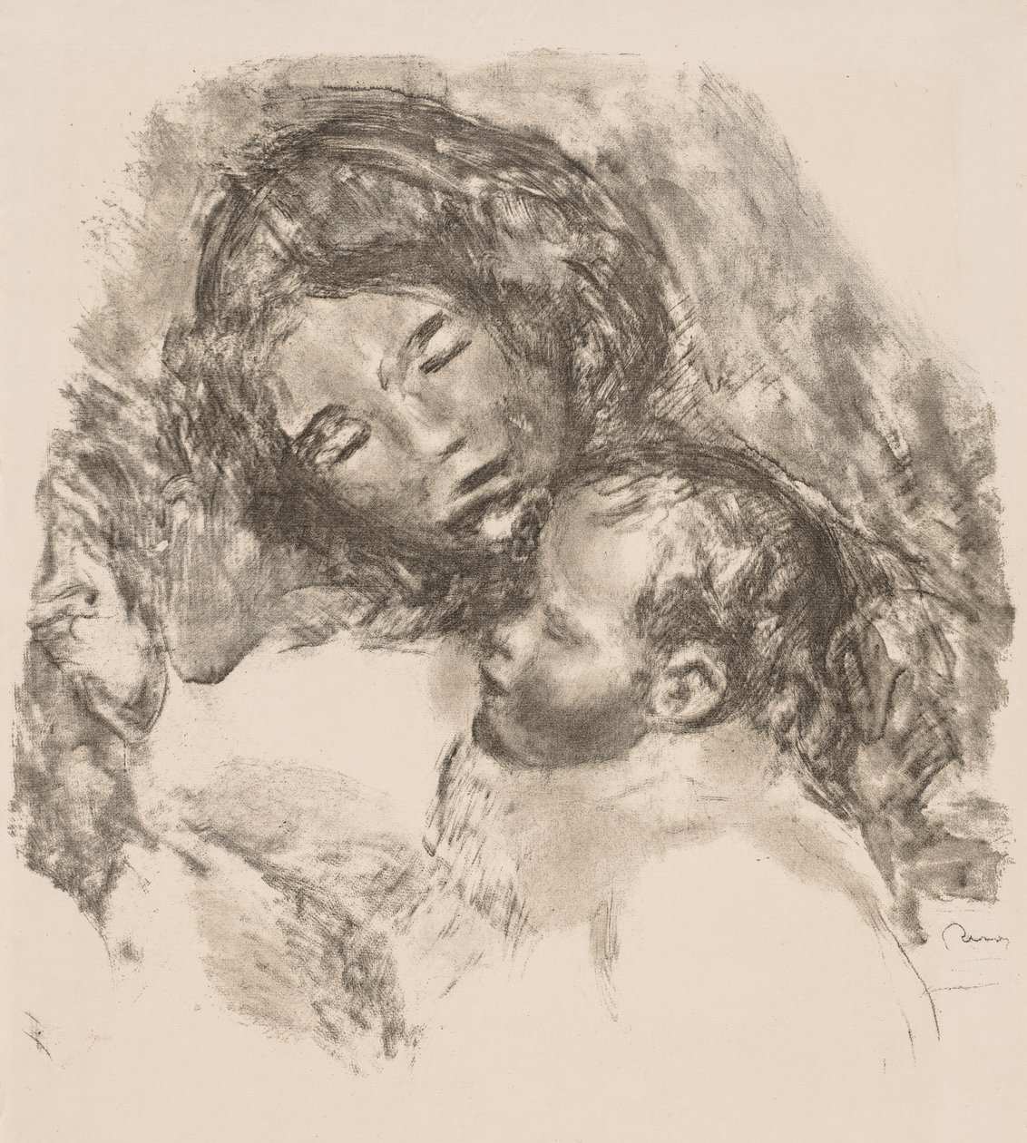Mateřství, 1912. od Pierre Auguste Renoir