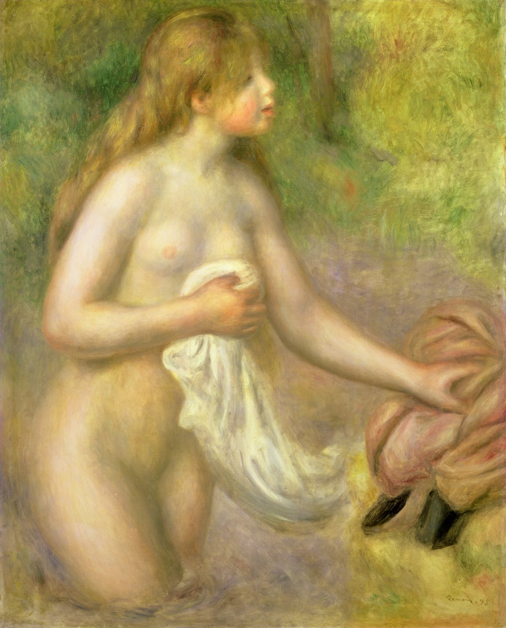 Nahá v Brooku od Pierre Auguste Renoir