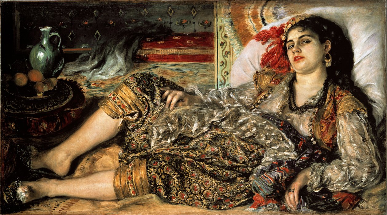 Odalisque od Pierre Auguste Renoir