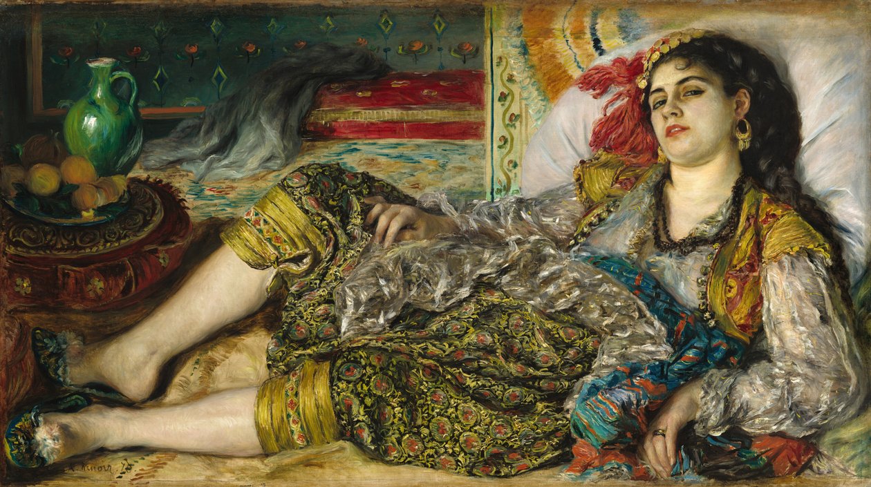 Odalisque, 1870. od Pierre Auguste Renoir