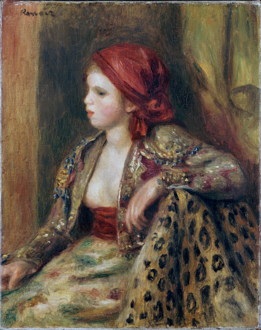 Odalisque, kolem roku 1895 od Pierre Auguste Renoir