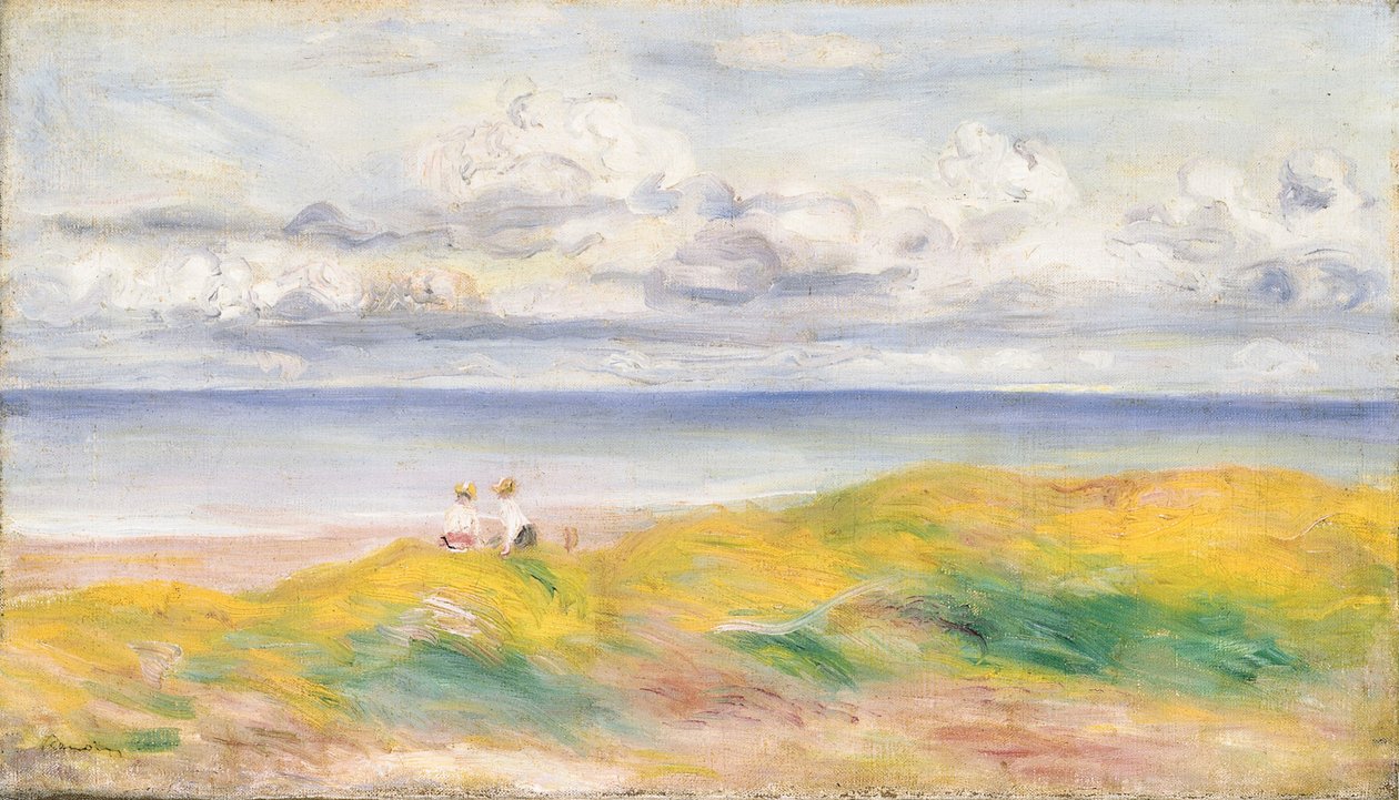 Na útesech, 1880 od Pierre Auguste Renoir