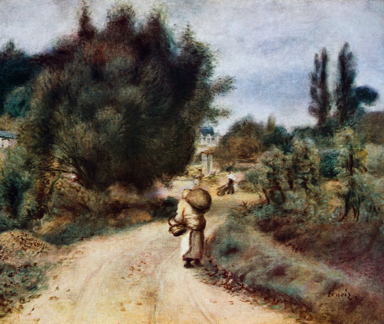 Na březích řeky od Pierre Auguste Renoir