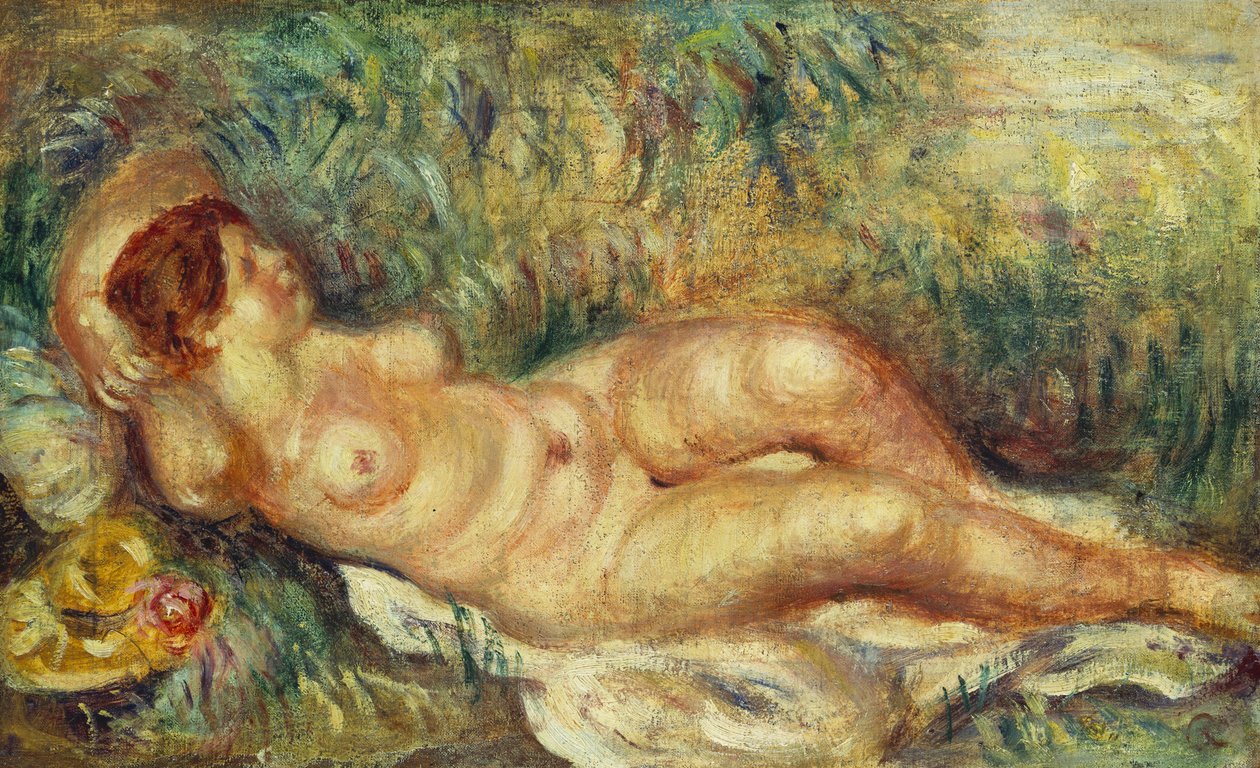 Natažený akt od Pierre Auguste Renoir