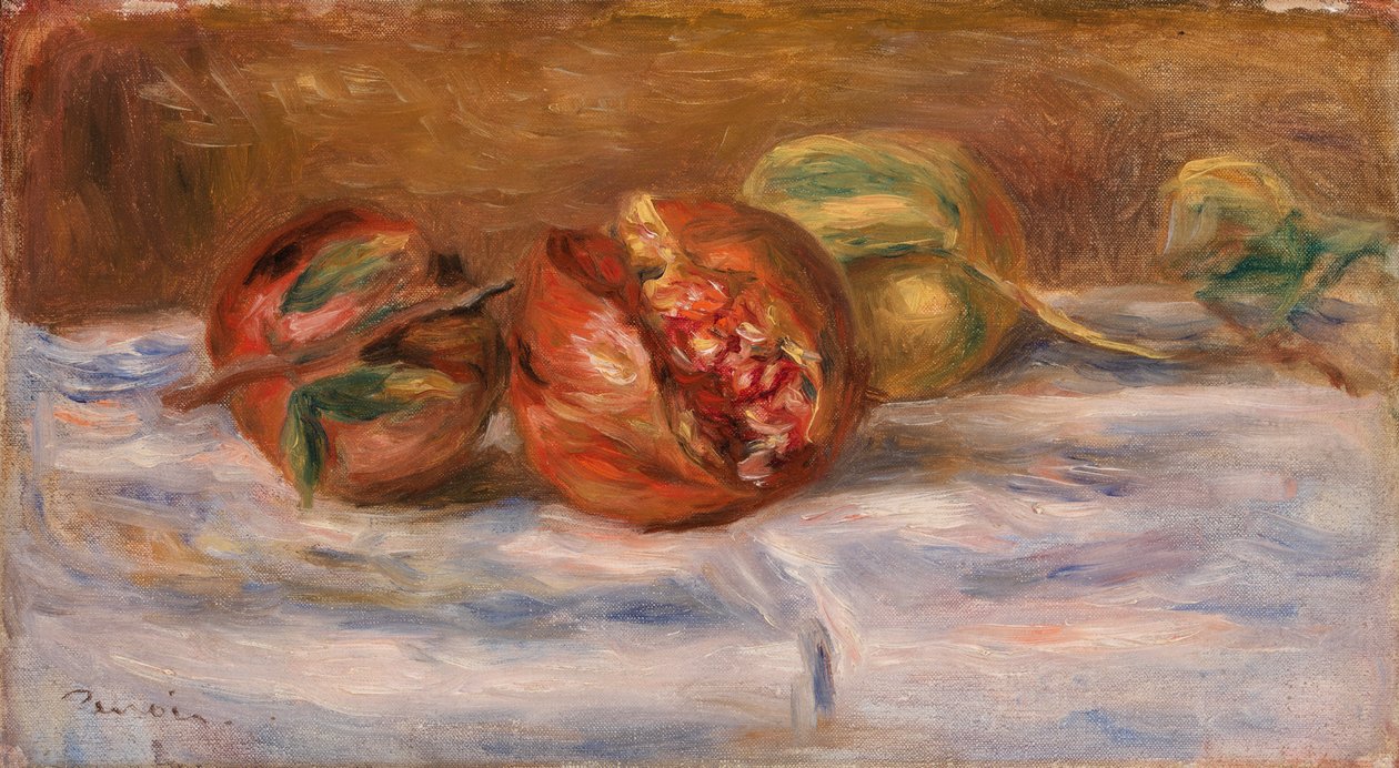 Granátová jablka (granáty) od Pierre Auguste Renoir