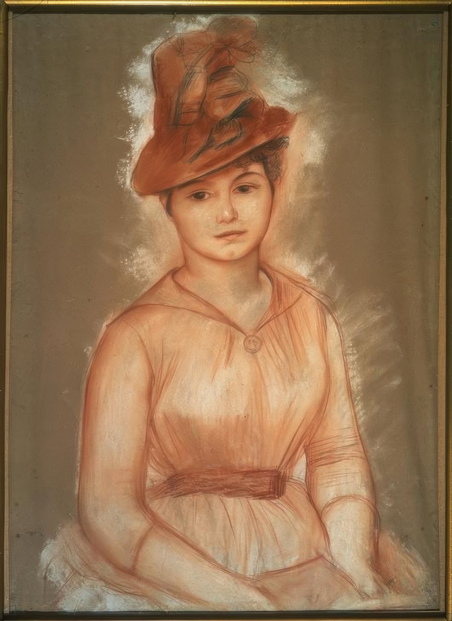 Portrét ženy od Pierre Auguste Renoir