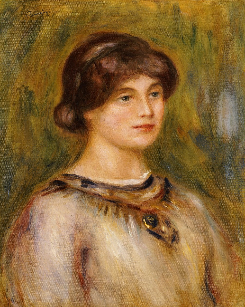 Portrét Marie Lestinguez od Pierre Auguste Renoir