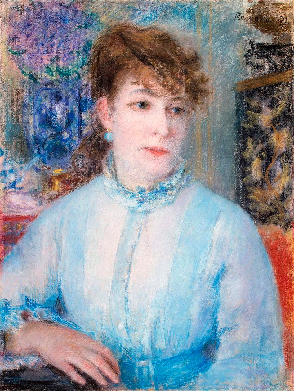 Portrét ženy, 1877. od Pierre Auguste Renoir