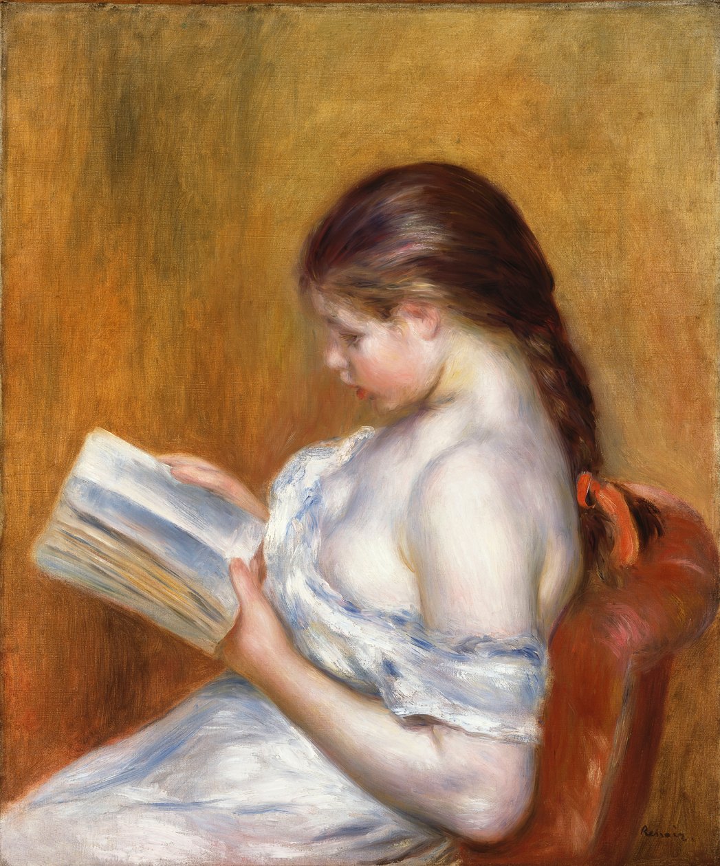 Čtení; Přednáška, 1888 od Pierre Auguste Renoir