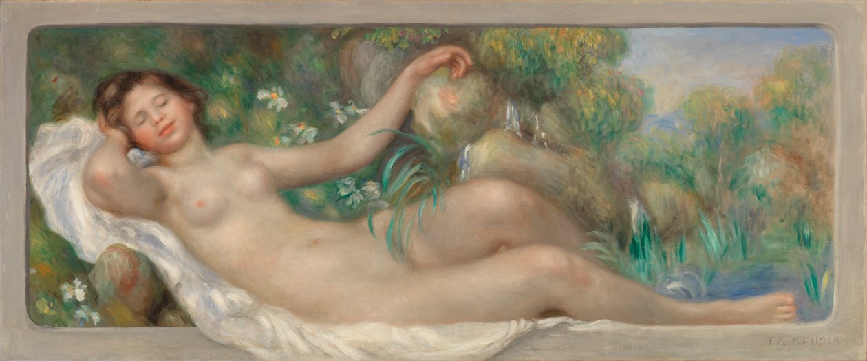 Ležící akt (La Source) od Pierre Auguste Renoir