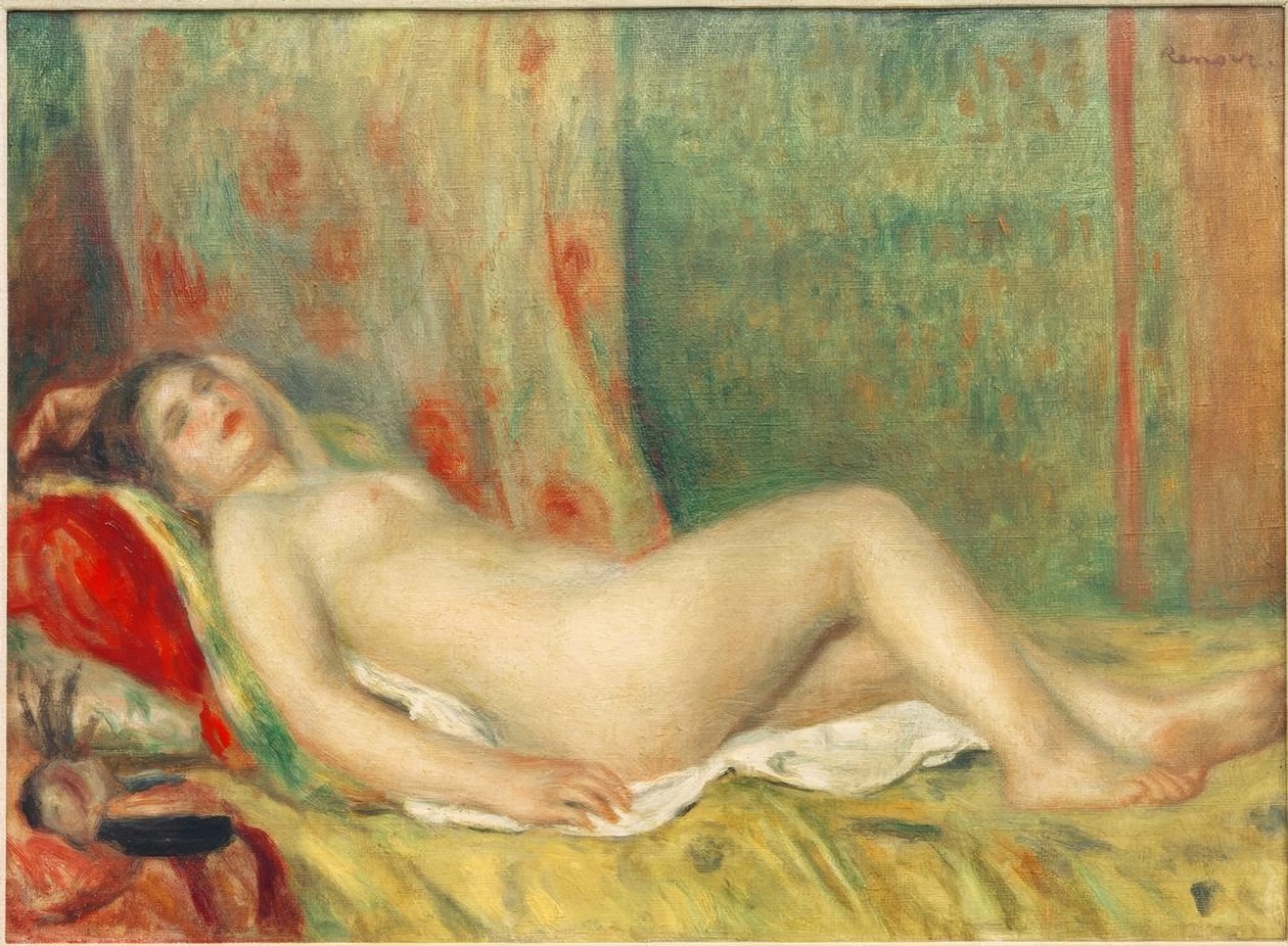 Spící akt od Pierre Auguste Renoir