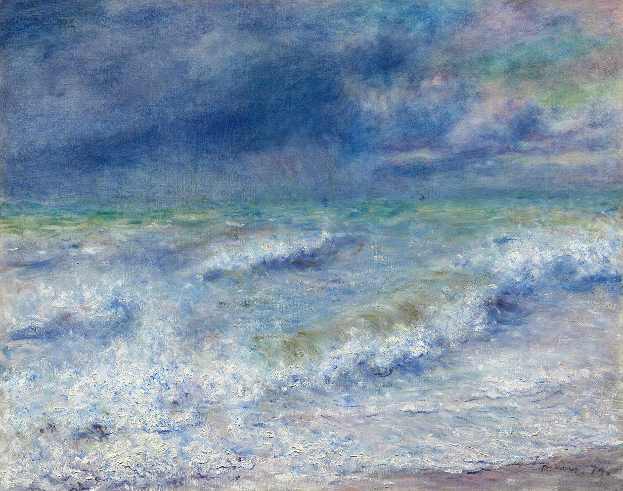 Přímořská krajina od Pierre Auguste Renoir