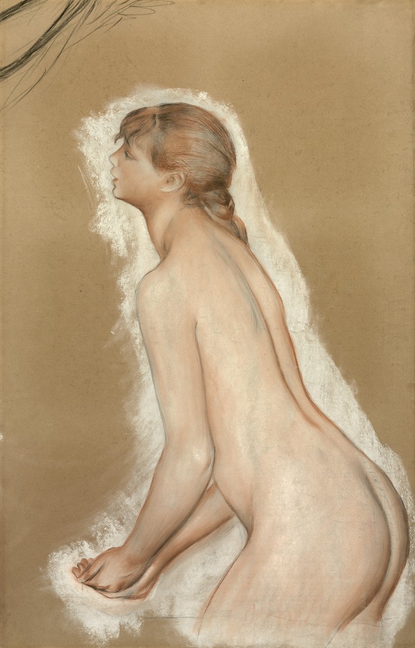 Stříkající postava od Pierre Auguste Renoir