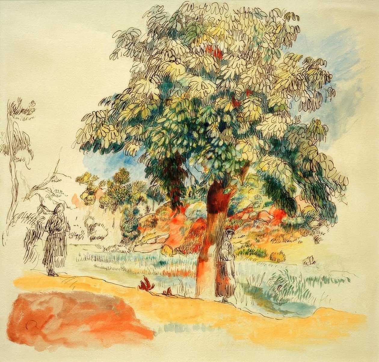 Jižní krajina od Pierre Auguste Renoir