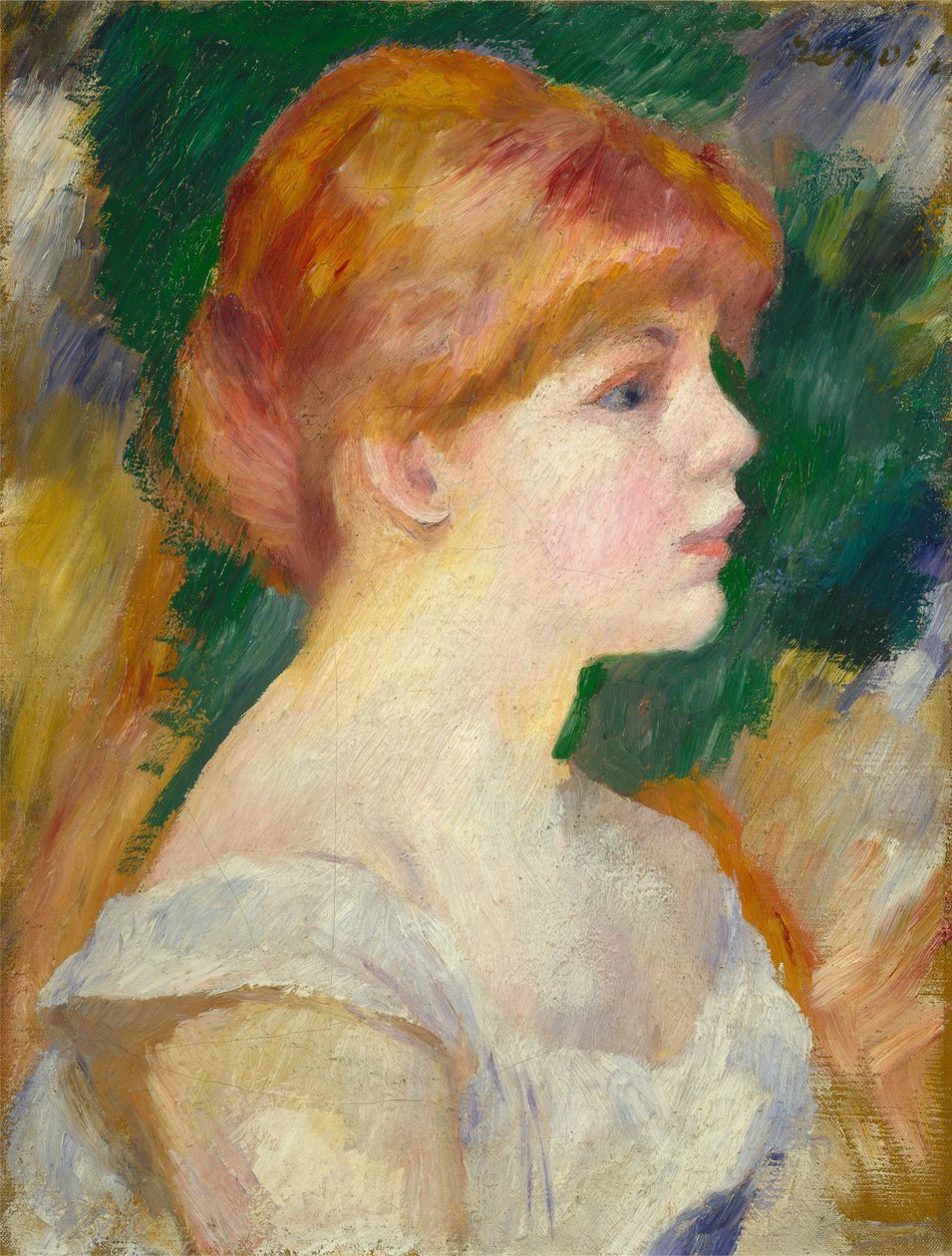 Suzanne Valadon, c. 1885. od Pierre Auguste Renoir