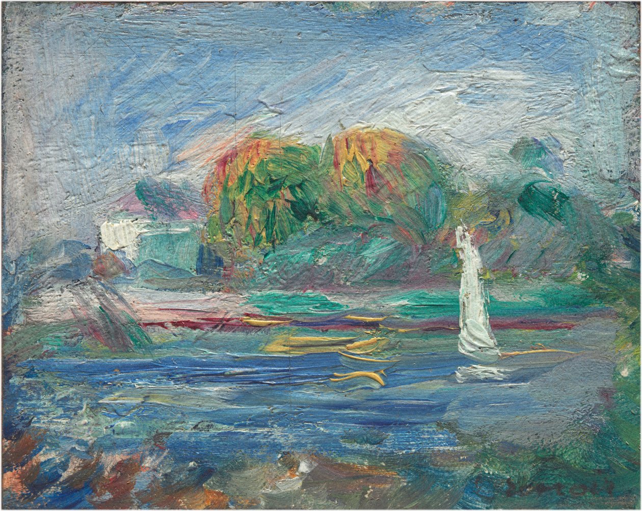 Modrá řeka, c. 18901900. od Pierre Auguste Renoir