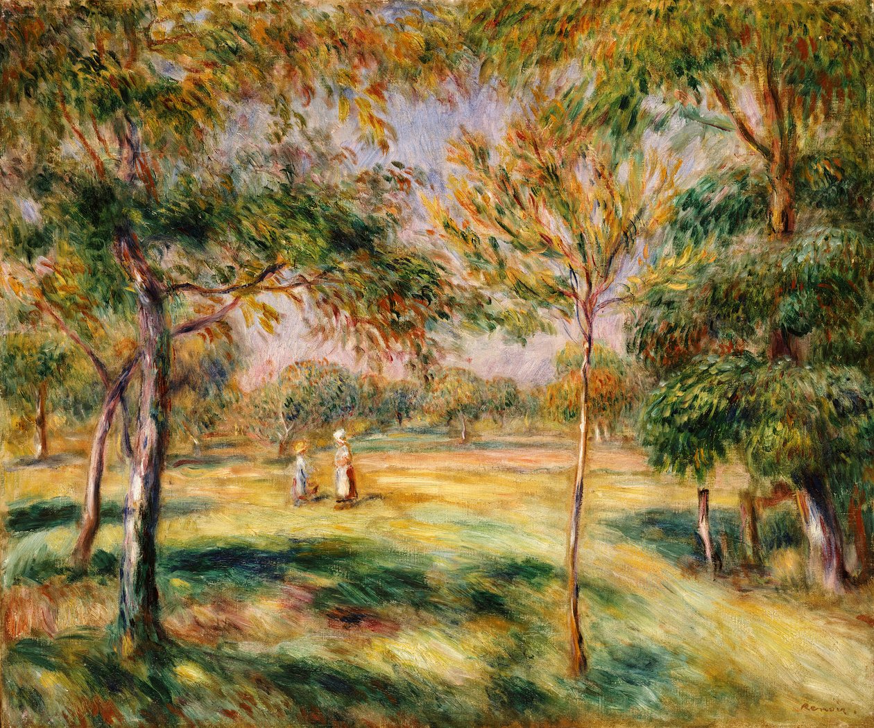 The Glade, 1895 od Pierre Auguste Renoir