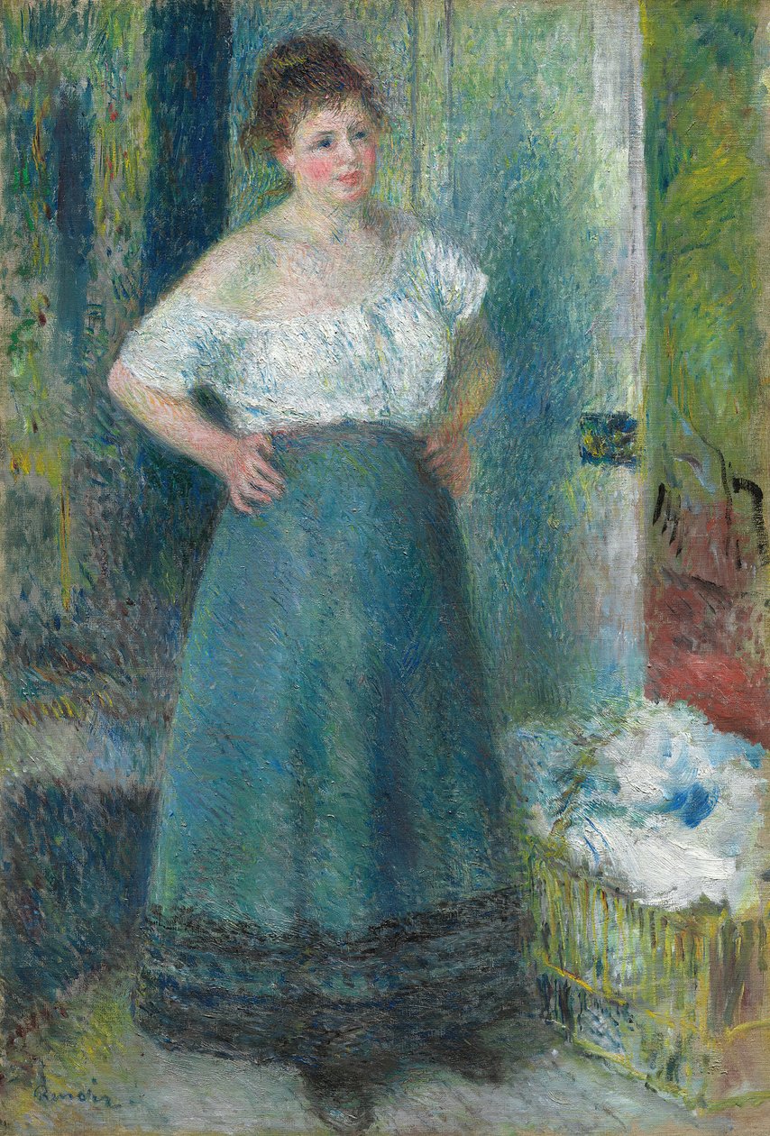 Prádelna, 187779. od Pierre Auguste Renoir