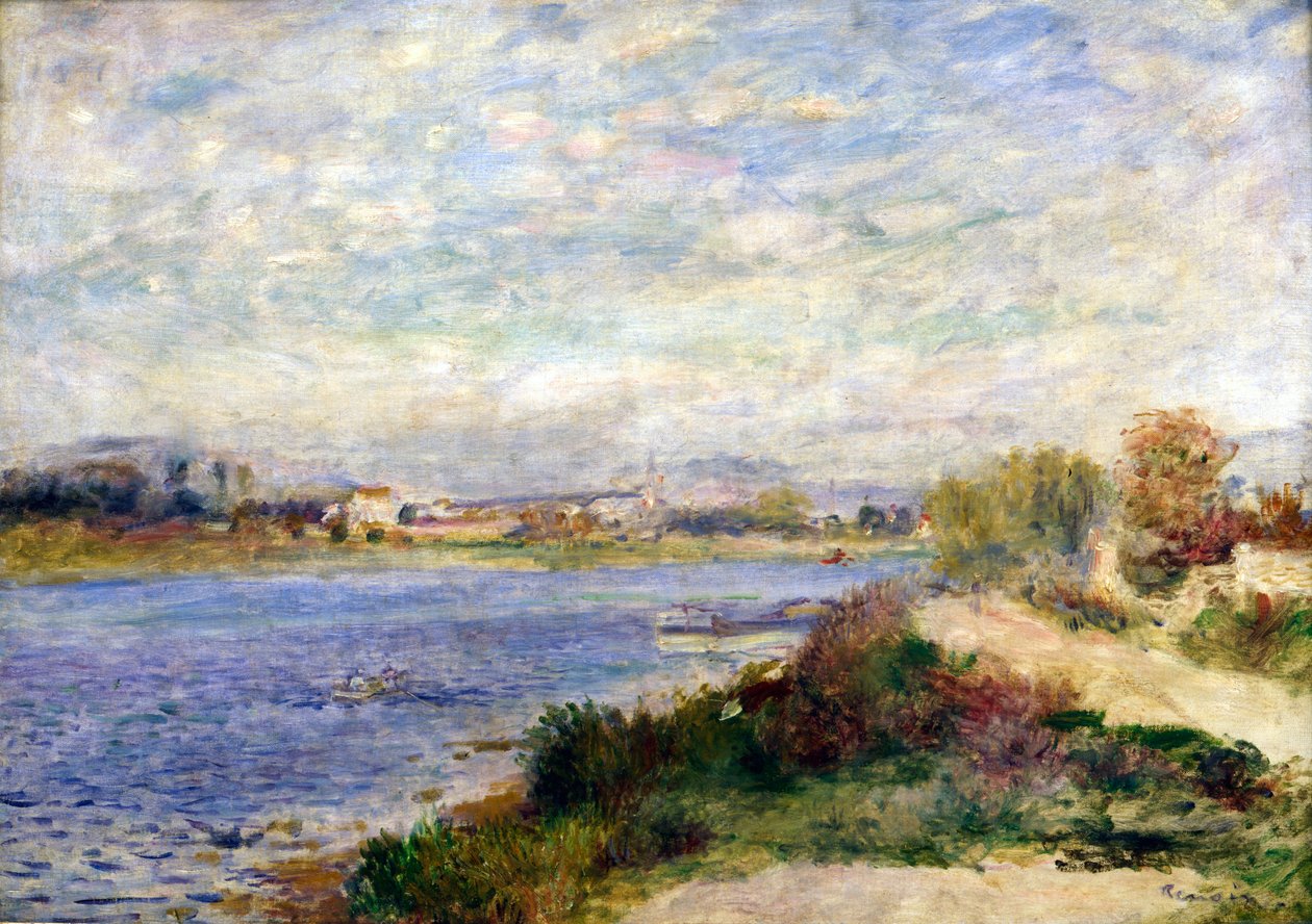 Seina v Argenteuil, c1883 od Pierre Auguste Renoir