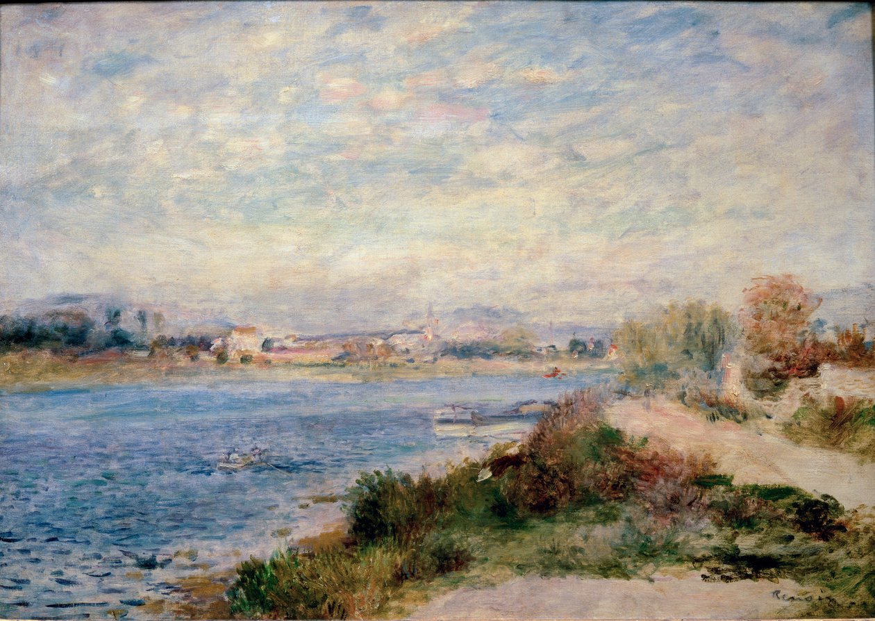Seina v Argenteuil od Pierre Auguste Renoir