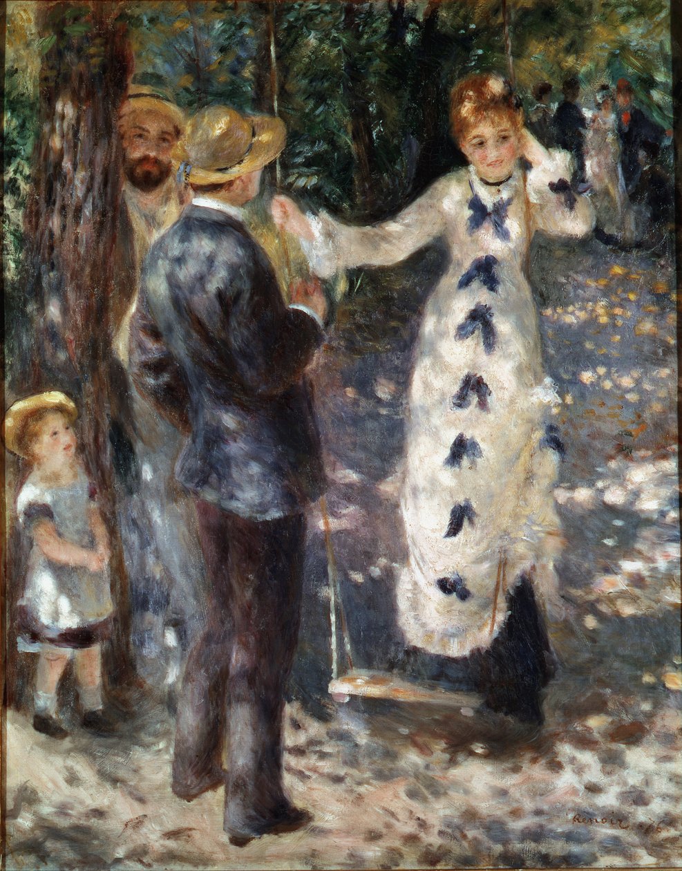 Houpačka od Pierre Auguste Renoir