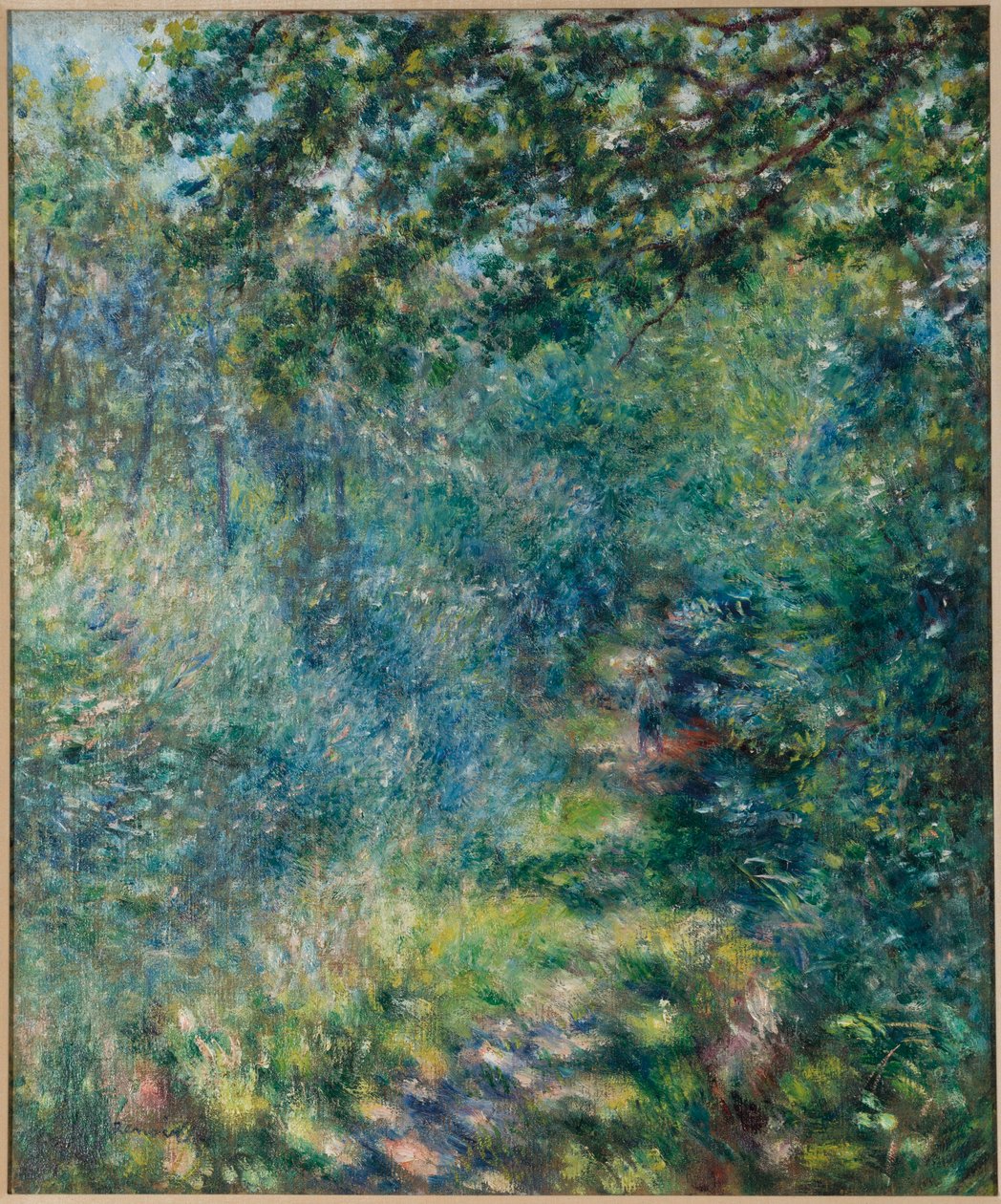 Stezka v lese, c.1874-77 od Pierre Auguste Renoir