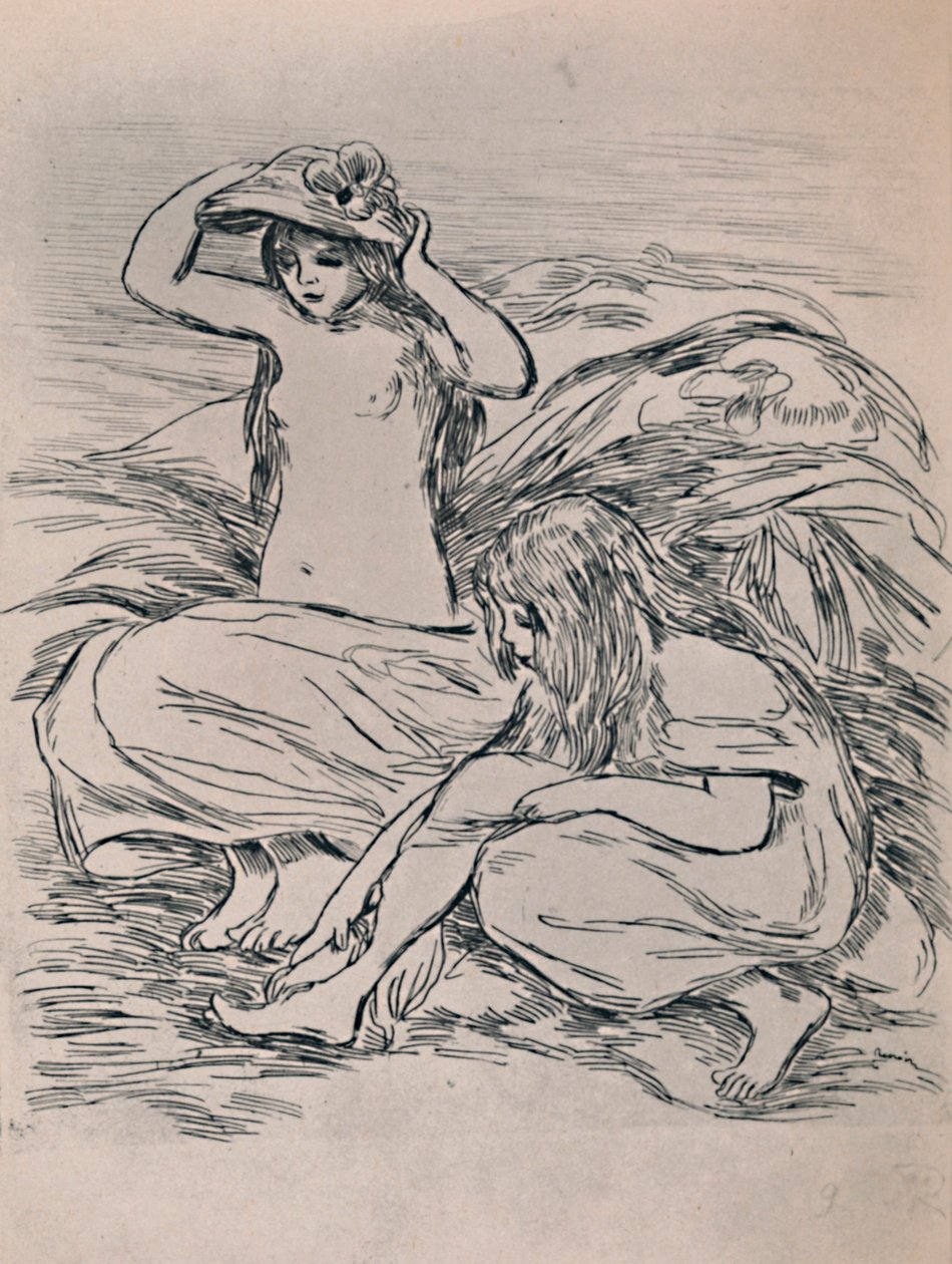 Dva lazebníci, 1946 od Pierre Auguste Renoir