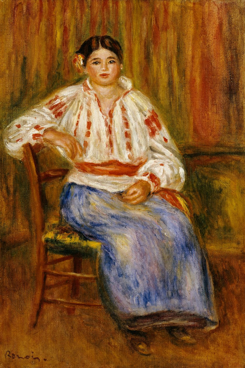 Mladý Rumun, 1914 od Pierre Auguste Renoir