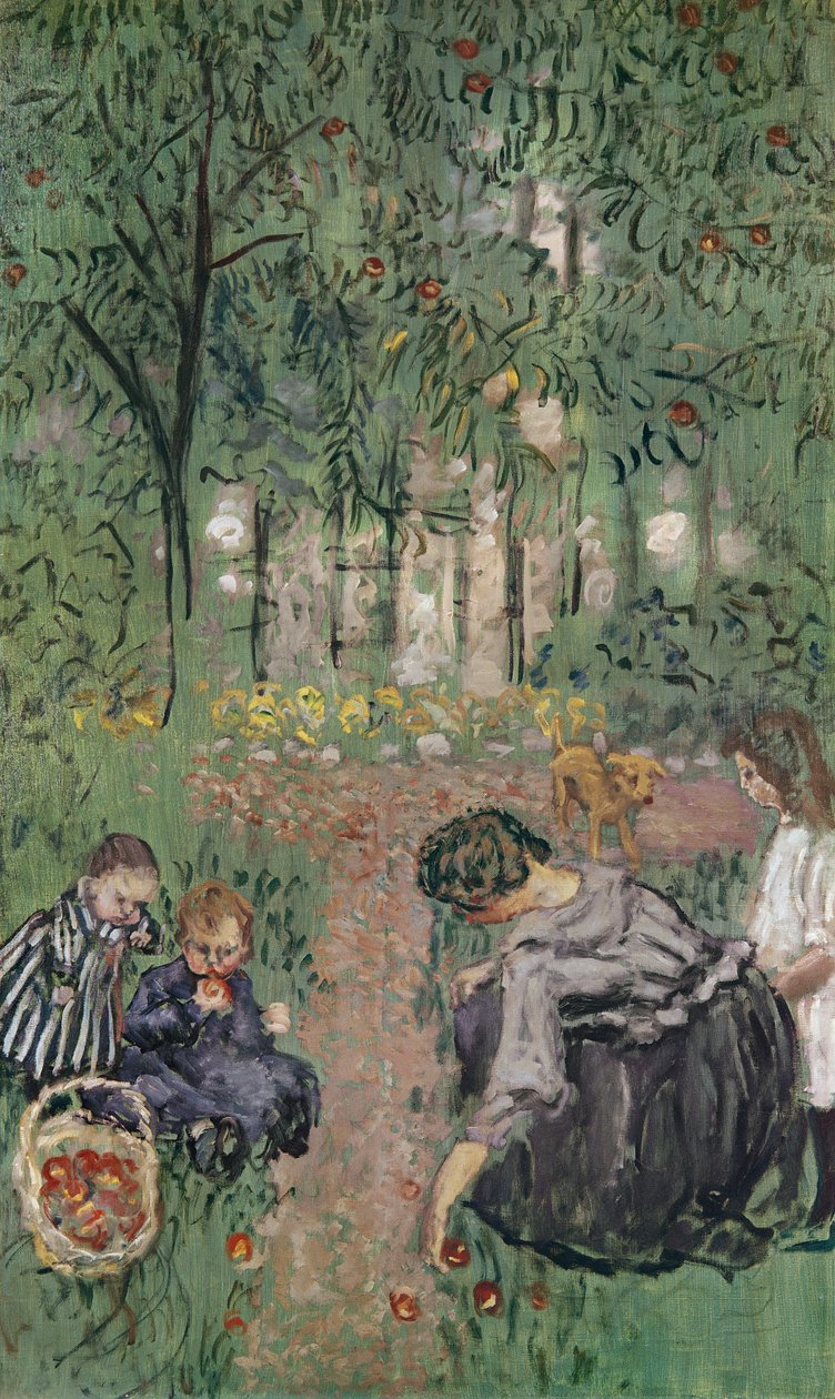 Shromáždění jablek od Pierre Bonnard