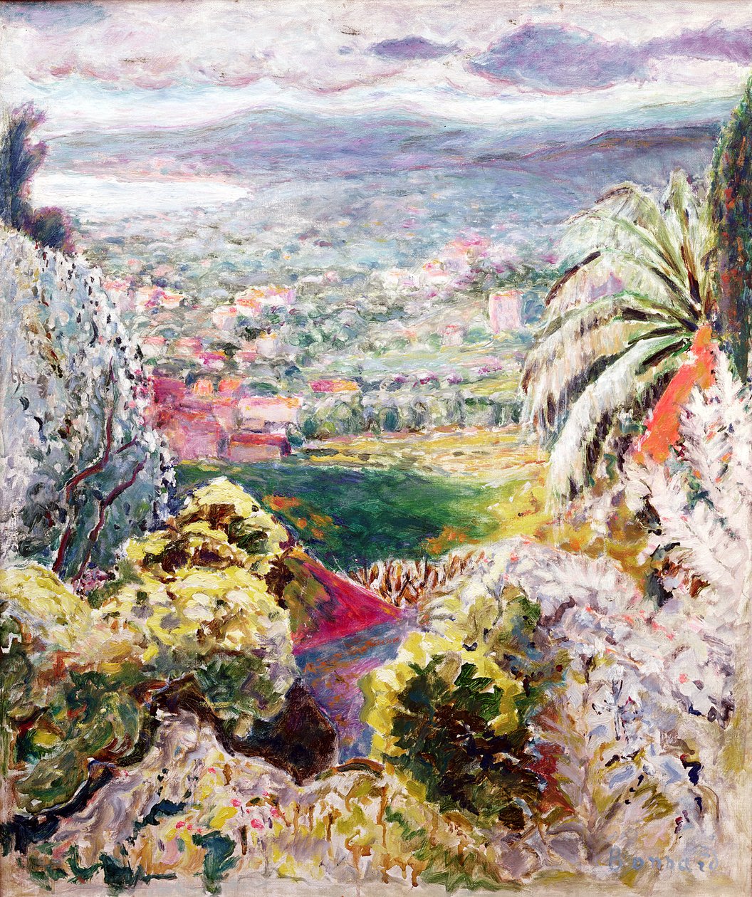Zátoka Cannes, kolem roku 1937 od Pierre Bonnard