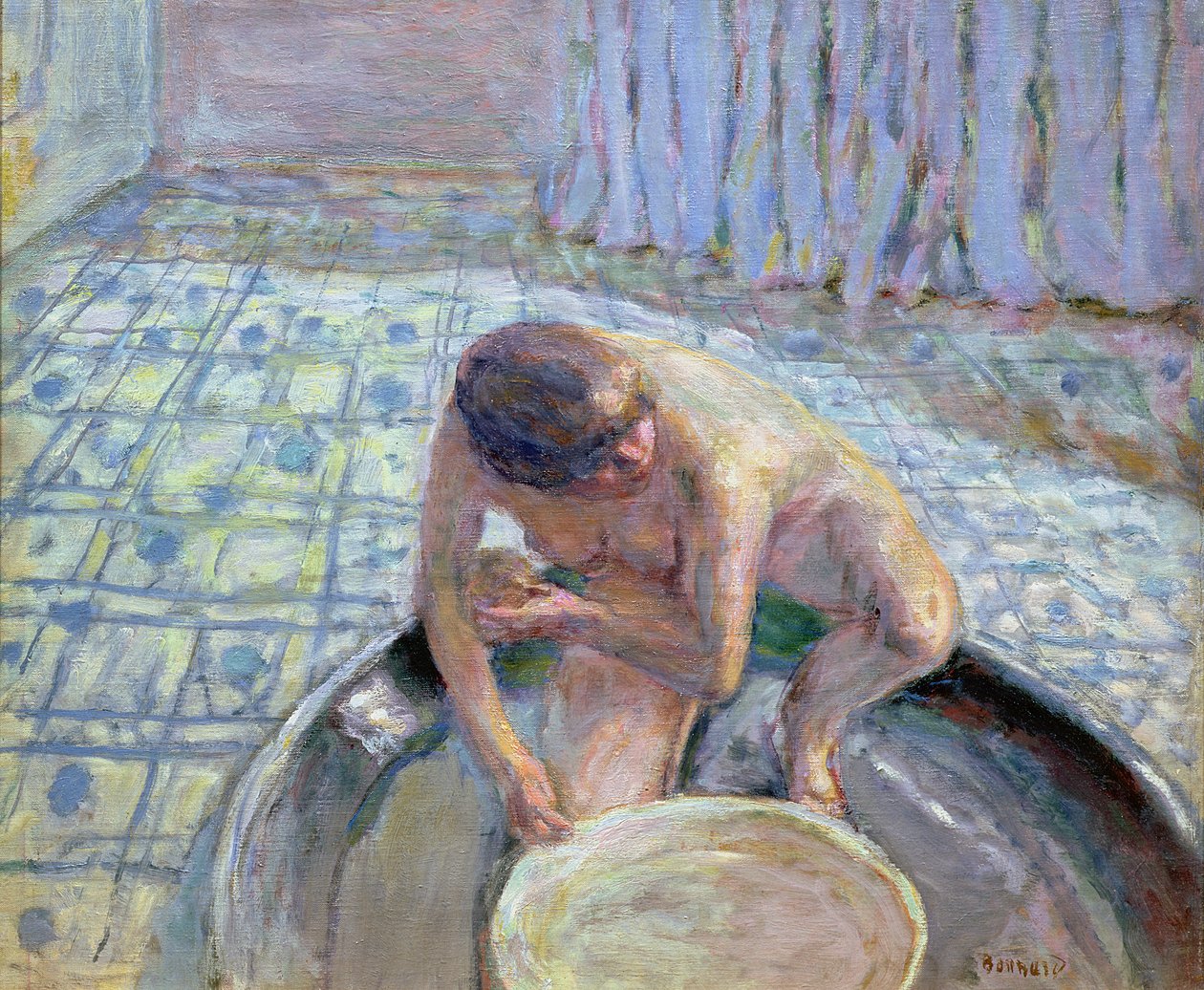 Modrá harmonie, 1920 od Pierre Bonnard